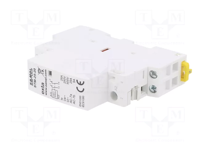 ZAMEL STM-25-20 Contactor 2-polar 25A 230VAC