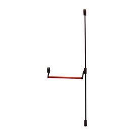 Cisa 1.59647.00.ca Dispositivo Antipanico Serie 59600 Sobreponer Modular Rojo/Negro Cierres Alto/Bajo