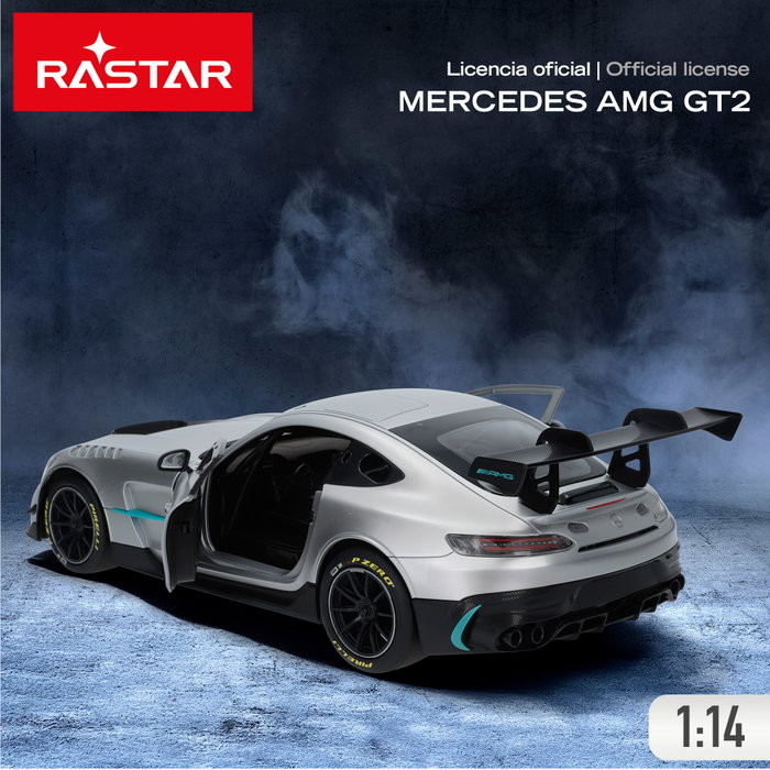 RASTAR Coche RC Mercedes 1:14 RASTAR Coche RC Mercedes 1:14