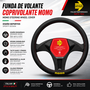 Momo Funda de Volante Easy Universal Negro y Rojo 38-39cm
