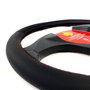 Momo Funda de Volante Easy Universal Negro y Rojo 38-39cm