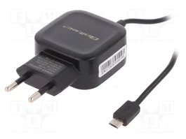 Qoltec Cargador de red 17W 5V 3.4A USB + micro USB