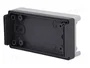 BOPLA Carcasa Universal de Poliestireno Negro 50x100x25mm