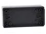 BOPLA Carcasa Universal de Poliestireno Negro 50x100x25mm