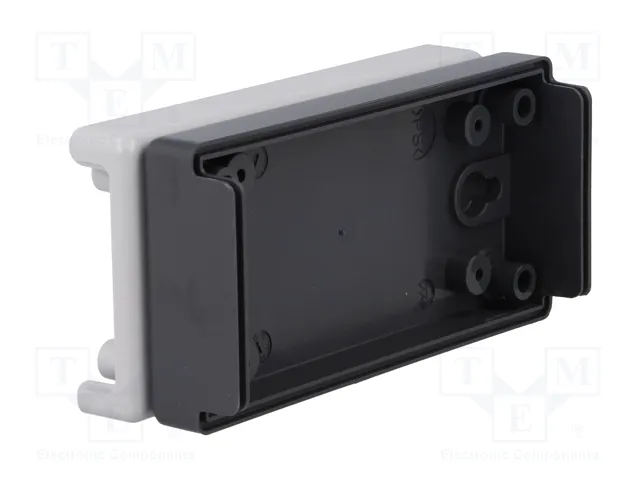 BOPLA Carcasa Universal de Poliestireno Negro 50x100x25mm
