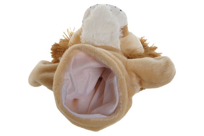 DKD Home Decor Peluche Infantil Marioneta de Poliéster Marrón 20x25x20 cm, Pack de 3 Unidades con Diseños Surtidos