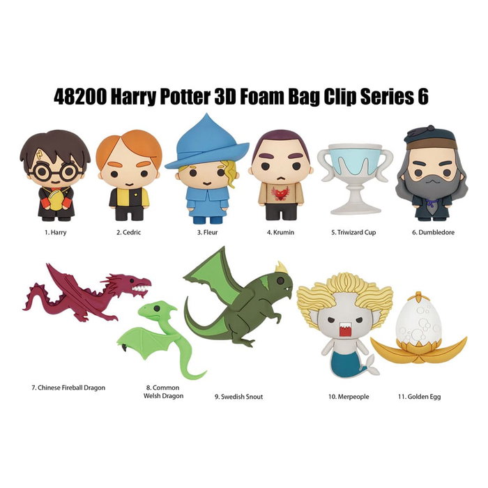 Harry Potter Colgantes PVC 3D Expositor Series 6 (24) Harry Potter Colgantes PVC 3D Expositor Series 6 (24)