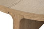 Mesa de Centro Home ESPRIT Natural madera de roble 121 x 121 x 32 cm