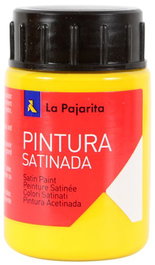La Pajarita Pintura Témpera Escolar Satinada Amarillo Oro Bote 35 mL L-02