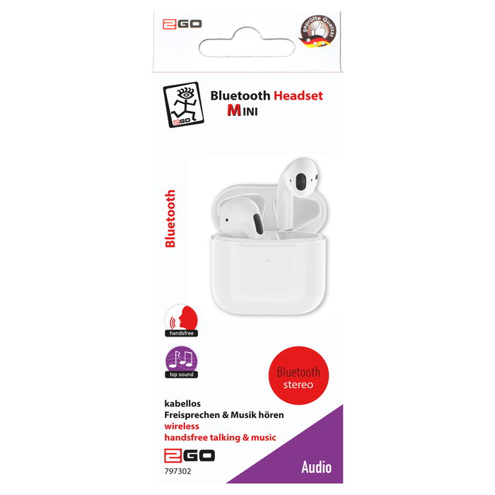 2GO TWS Mini Blanco