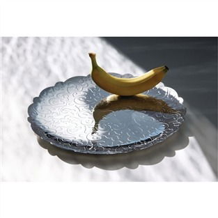 Alessi MW07 Bandeja Redonda Acero Inoxidable 18/10 35cm