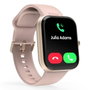 Hama Fit Watch 5000 - Pulsera Inteligente, Reloj Deportivo, Color Rózowe Złote (Rosa Dorado)