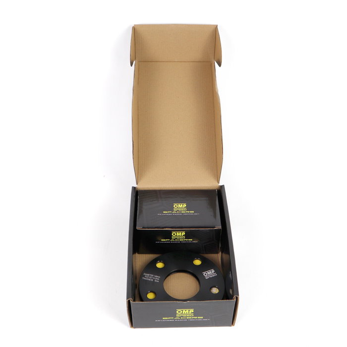 Omp Separadores Ancho 5mm PCD 5x114.3 CB.H 64.1 OD 139 OMPS08750501 Aluminio Forjado Negro