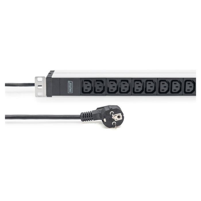 Digitus PDU 1U Regleta 12xC13 Salidas 230V/16A Negro Digitus PDU 1U Regleta 12xC13 Salidas 230V/16A Negro