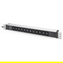Digitus PDU 1U Regleta 12xC13 Salidas 230V/16A Negro