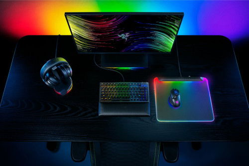 Razer Firefly V2 Pro Alfombrilla Gaming Negro con Retroiluminación LED RGB