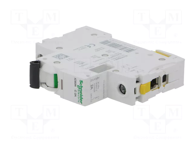 SCHNEIDER ELECTRIC Interruptor magnetotérmico iC60N 2A 1 Polo