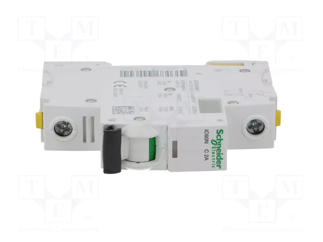 SCHNEIDER ELECTRIC Interruptor magnetotérmico iC60N 2A 1 Polo