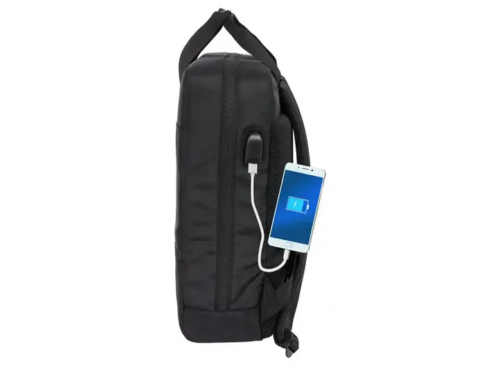 Safta Mochila Premium F.C. Barcelona para Portátil 13,3'' con USB - Black