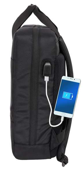 Mochila para Portátil F.C. Barcelona Premium Negro 29 x 39 x 11 cm 13,3"