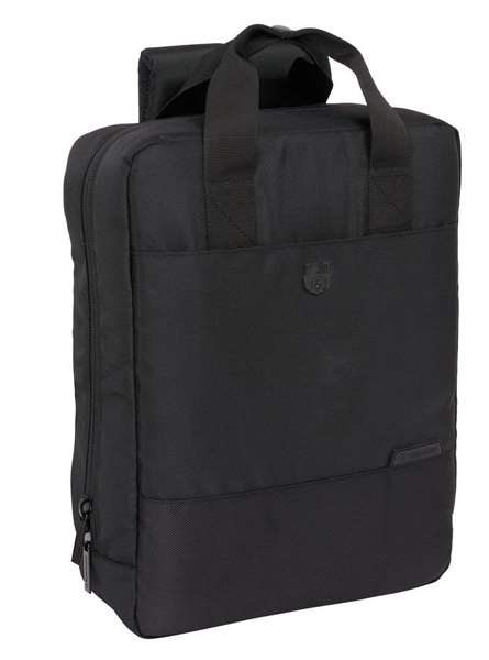 Mochila para Portátil F.C. Barcelona Premium Negro 29 x 39 x 11 cm 13,3"