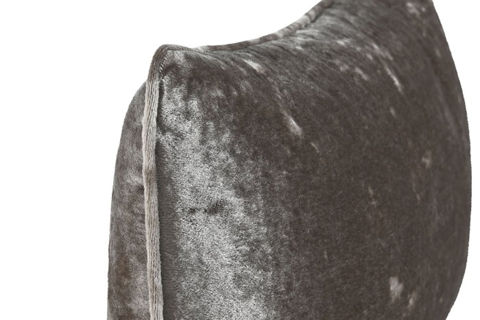 DKD Home Decor Cojín de Poliester Gris Claro 50x30 cm