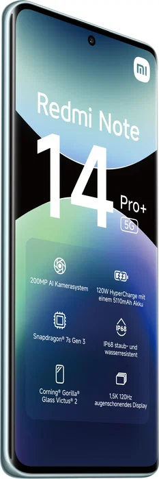 Xiaomi Redmi Note 14 Pro+ 5G 8GB 256GB Azul