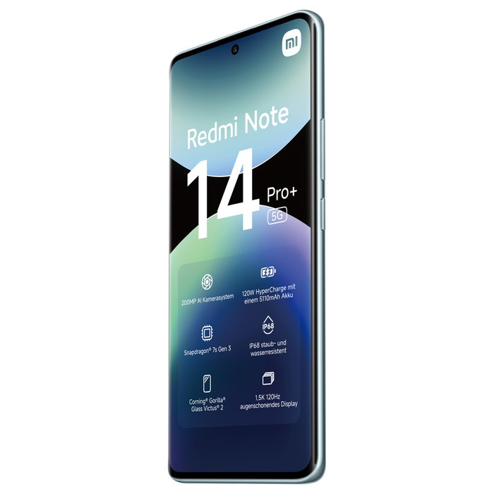 Xiaomi Redmi Note 14 Pro+ 5G 8GB 256GB Azul