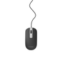Gembird MUS-4B-06-BS Ratón Óptico Ambidextro Negro y Plata