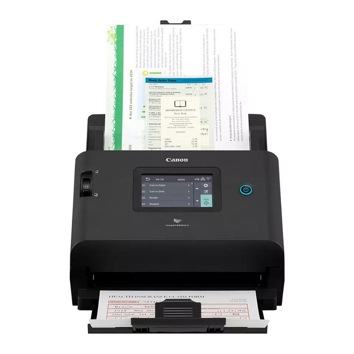 Canon DR-S350NW Escáner de documentos con ADF Negro