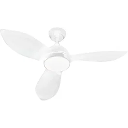 Farelek Black Corsica - Ventilador de Techo con Iluminación LED, 70W, Diámetro ø116cm, Color Negro