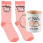 The Concept Factory Juego De Taza Y Calcetines Kawaii Panda Gato Talla 36-41 Modelos Surtidos