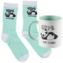 The Concept Factory Juego De Taza Y Calcetines Kawaii Panda Gato Talla 36-41 Modelos Surtidos