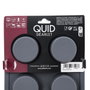 Molde 6 Cupcakes Silicona Reforzado Scarlet Quid 29x18,8x3,8 cm (12 Unidades)