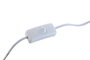 DKD Home Decor Lámpara Sobremesa 15 x 28 x 15 cm Beige Blanco (2 Unidades)