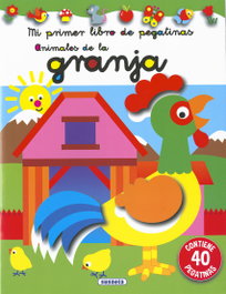 SUSAETA EDICIONES Animales de la granja. (Mi primer libro de pegatinas)