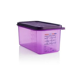 ARAVEN GN 1/3 Hermético Antialérgico 6L Morado