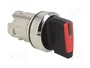 SIEMENS Interruptor rotativo de 2 posiciones, rojo, 22mm