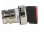 SIEMENS Interruptor rotativo de 2 posiciones, rojo, 22mm
