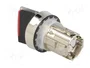 SIEMENS Interruptor rotativo de 2 posiciones, rojo, 22mm