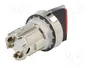 SIEMENS Interruptor rotativo de 2 posiciones, rojo, 22mm