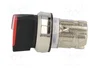 SIEMENS Interruptor rotativo de 2 posiciones, rojo, 22mm