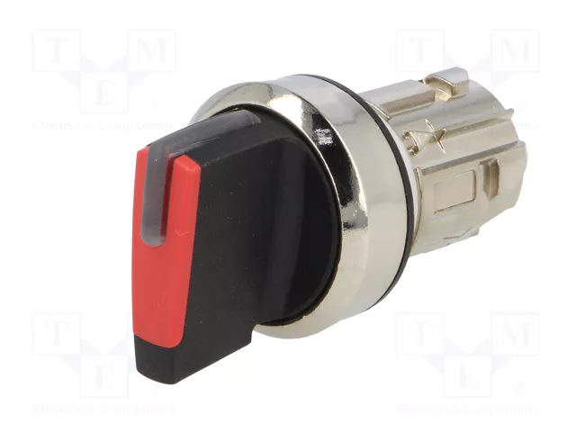 SIEMENS Interruptor rotativo de 2 posiciones, rojo, 22mm
