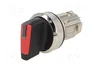 SIEMENS Interruptor rotativo de 2 posiciones, rojo, 22mm