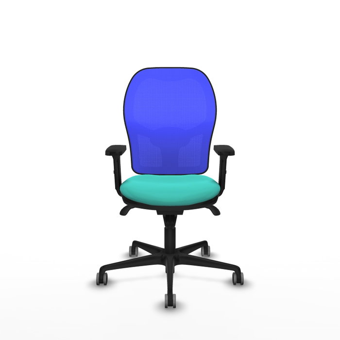 PIQUERAS Y CRESPO Silla de oficina Jorquera con mecanismo Sincro, Turquesa y Azul PIQUERAS Y CRESPO Silla de oficina Jorquera con mecanismo Sincro, Turquesa y Azul
