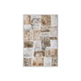 DKD Home Decor Cuadro Lienzo Abstracto 3D Dorado 102x5,5x152 cm