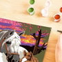 Ravensburger CreArt Kids - Caballos al atardecer (18 x 24 cm)