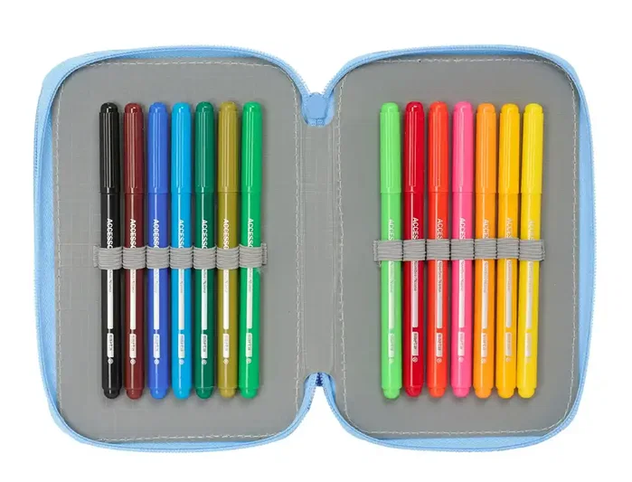 Safta Plumier Bluey Let'S Play Triple 37 Pcs