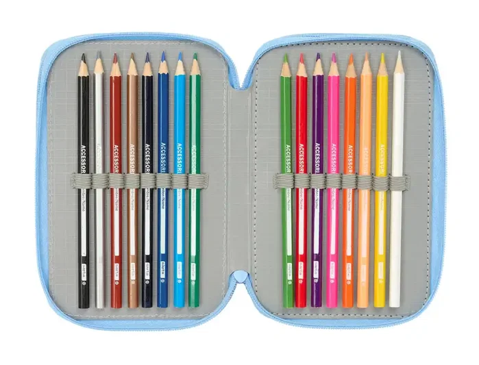 Safta Plumier Bluey Let'S Play Triple 37 Pcs