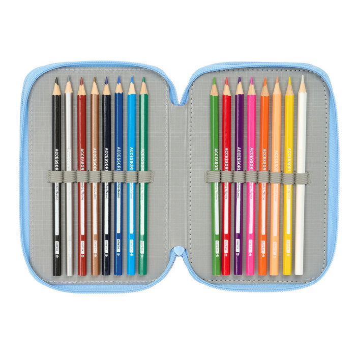 Safta Plumier Bluey Let'S Play Triple 37 Pcs